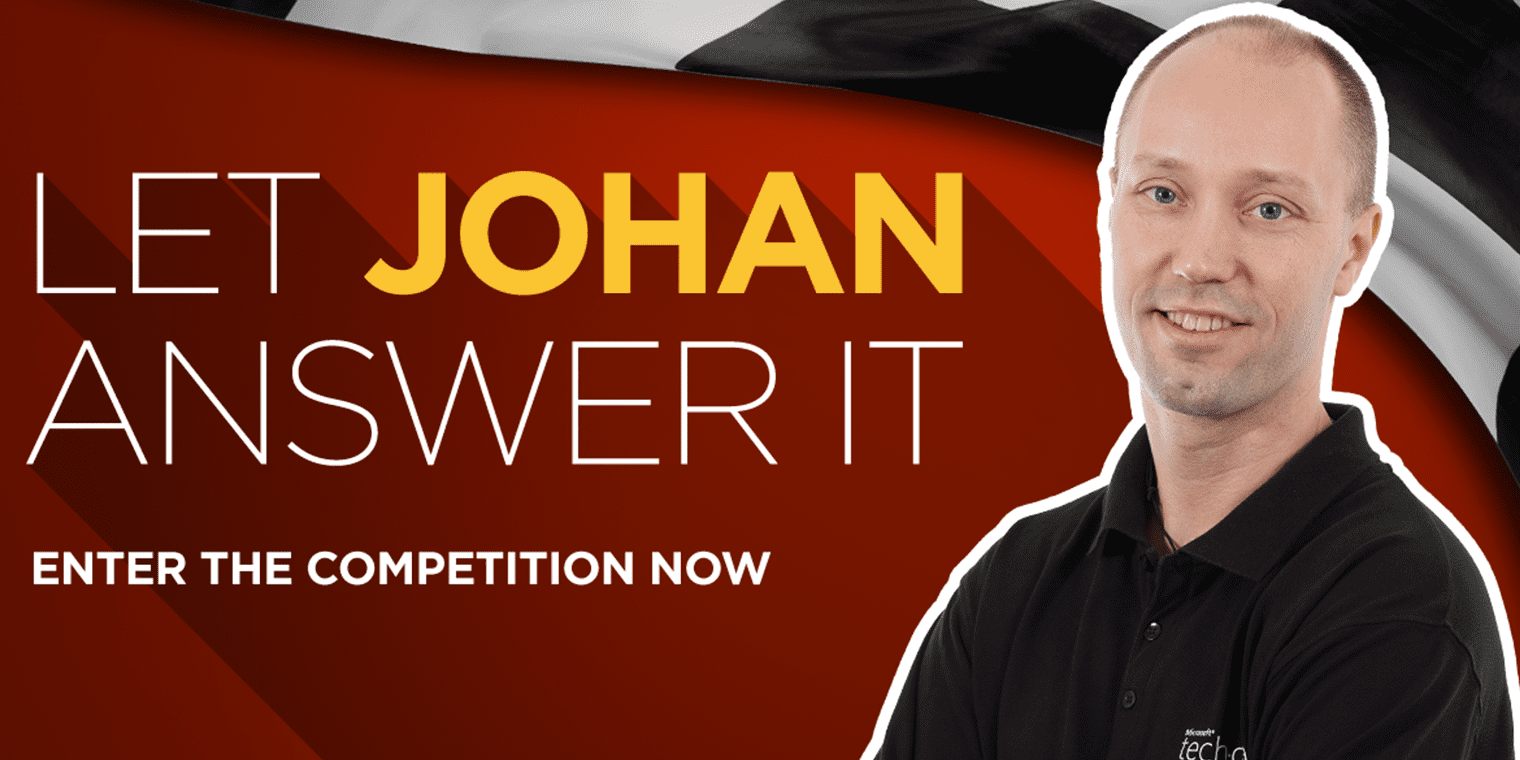 Let Johan answer it!