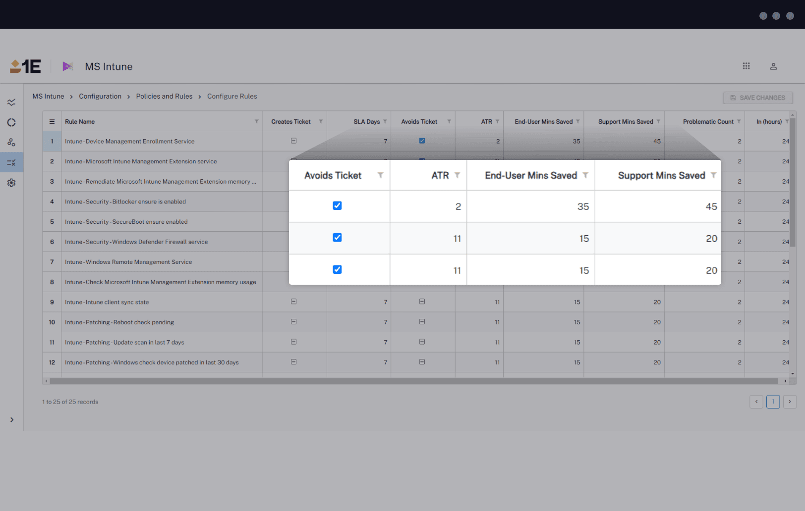 1E for Microsoft Intune - Custom Configuration